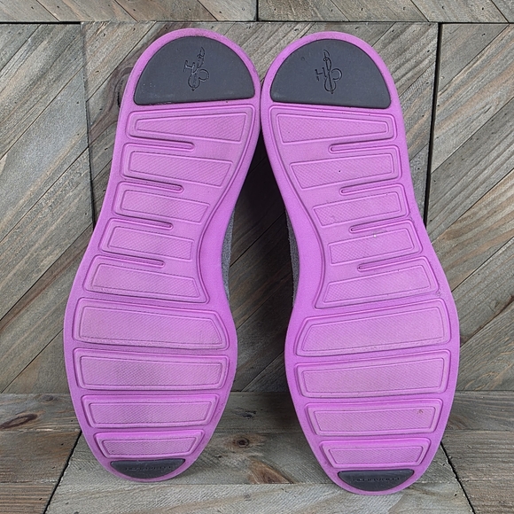 Cole Haan LunarGrand Mens Lace Up Chukka Boots Size 12 Grey Suede Orchid Pink main image 5
